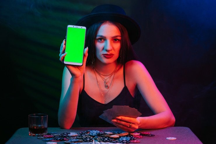 xin77 login Poker Indonesia table interface showing player positions and bet controls